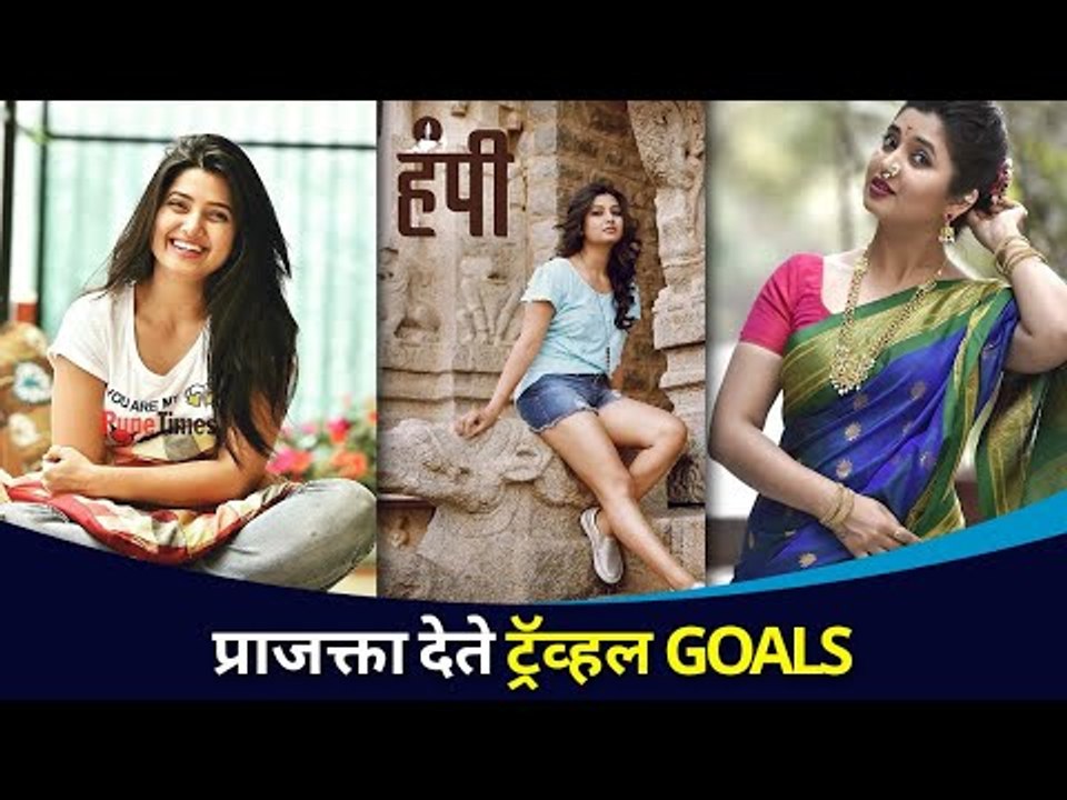 प्राजक्ताची ट्रॅव्हल जर्नी आणि कातिल अदा | Prajakta Mali Travel Show & Hot Look | Lokmat CNX Filmy