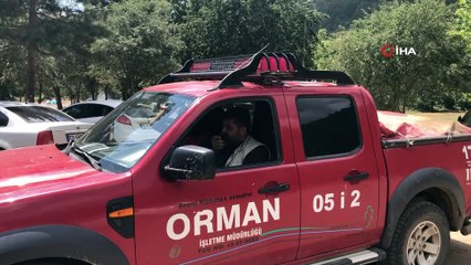 Ormancılardan vatandaşlara uyarı: 'Cam şişe ve pet şişeleri ormanlık alana atmayalım”