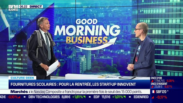 Culture Geek : Fournitures scolaires, les startups innovent pour la rentrée, par Anthony Morel - 25/08