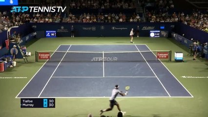 Tiafoe ends Murray's Winston-Salem hopes
