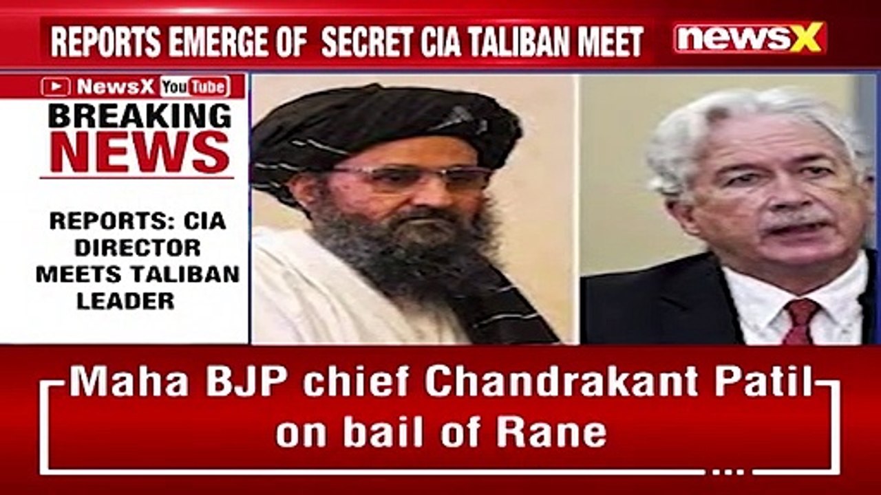 CIA Head Meets Taliban Leader Reports NewsX