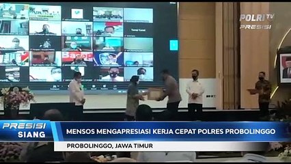 Berperan Selamatkan Keuangan Negara, Kapolres Probolinggo Raih Penghargaan dari Mensos