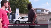 Marseille - Le reportage surréaliste de France 2 hier dans la Cité des Marronniers tenue par les dealers qui contrôlent les accès avec des barrages