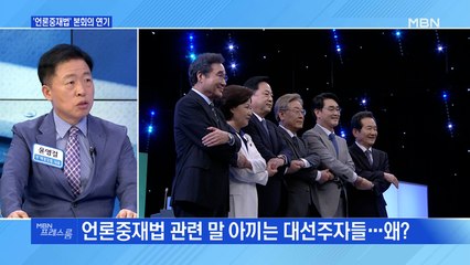 [MBN 프레스룸] '언론중재법' 본회의 연기