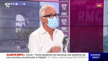 Pr Gilles Pialoux: "La charge virale du Covid-19 diminue sous l'effet de la pression vaccinale"