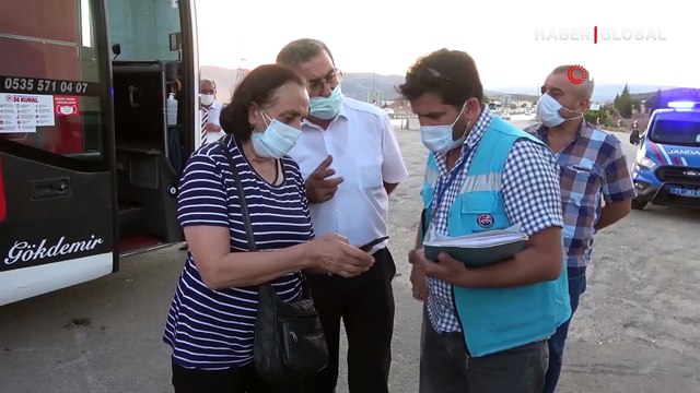 Koronavirüs hastası kadını otobüse alan şoförün 'HES kodu' bahanesi pes dedirtti