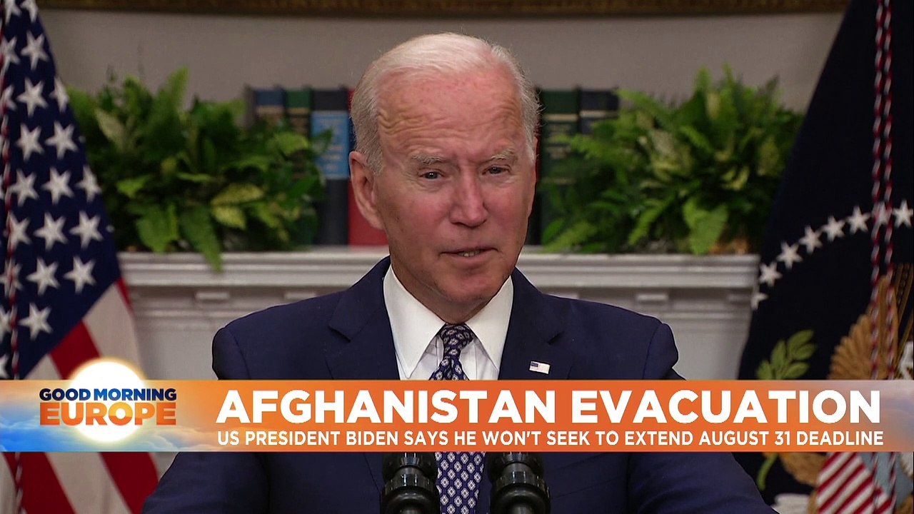 Afghanistan: Biden sticks to Kabul withdrawal deadline rejecting Europe's appeals