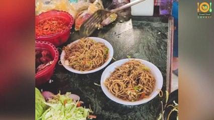 Veg Chow Mein Per Plate Rs.30 - Indian Street Food