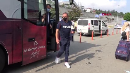 SPOR Trabzonspor, İtalya'ya gitti