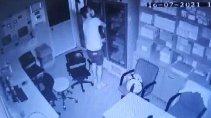 Hastaneden kanser ilacı çalan hırsız yakalandı
