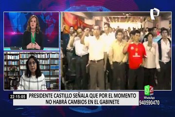 Bermúdez: "A los líderes políticos les corresponde actuar con claridad e informar a la ciudadanía"