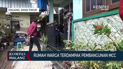 Terdampak Pembangunan MCC, Rumah Warga di Belakang Lokasi Proyek Retak