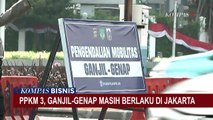 Ingat! PPKM Level 3, Ganjil Genap Masih Berlaku di Jakarta