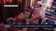 Peduli Sesama, Hotel Santika Premiere Semarang Gelar Donor Darah