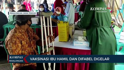 Vaksinasi Ibu Hamil dan Difabel Digelar