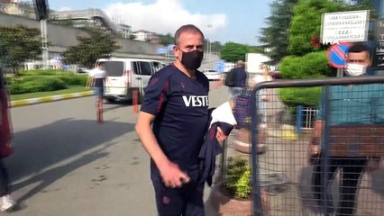 Trabzonspor tur için Roma'ya uçtu