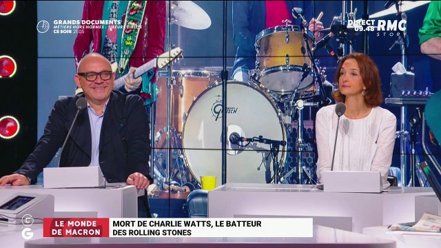 Le monde de Macron: Mort de Charlie Watts, le batteur des Rolling Stones - 25/08