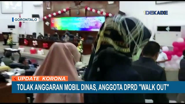 Tolak Alokasi Dana untuk Mobil Dinas, 9 Anggota DPRD Gorontalo Walk Out dari Sidang
