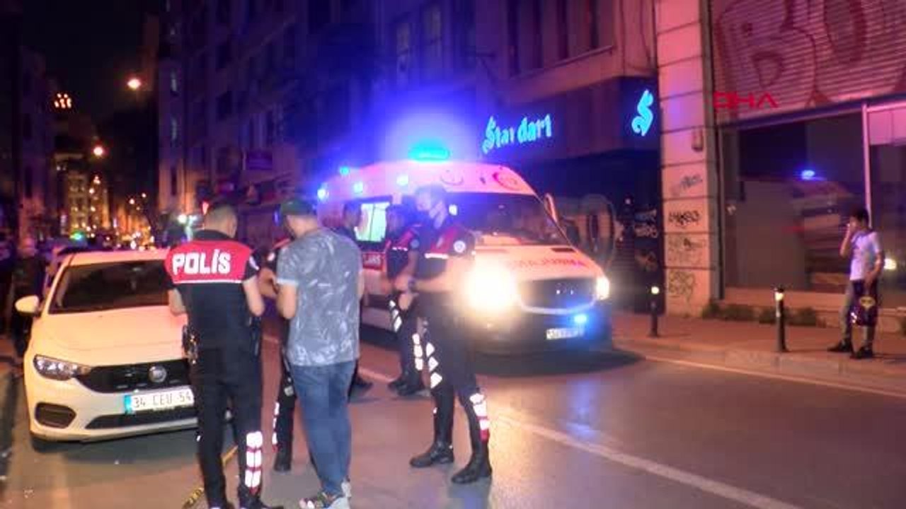 Son dakika haber: İSTANBUL-BEYOĞLU'NDA SİLAHLI SALDIRI: 1 ÖLÜ, 1 YARALI