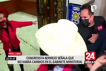 Guillermo Bermejo: "Los cambios se harán cuando Castillo lo decida, sin ningún tipo de presión"