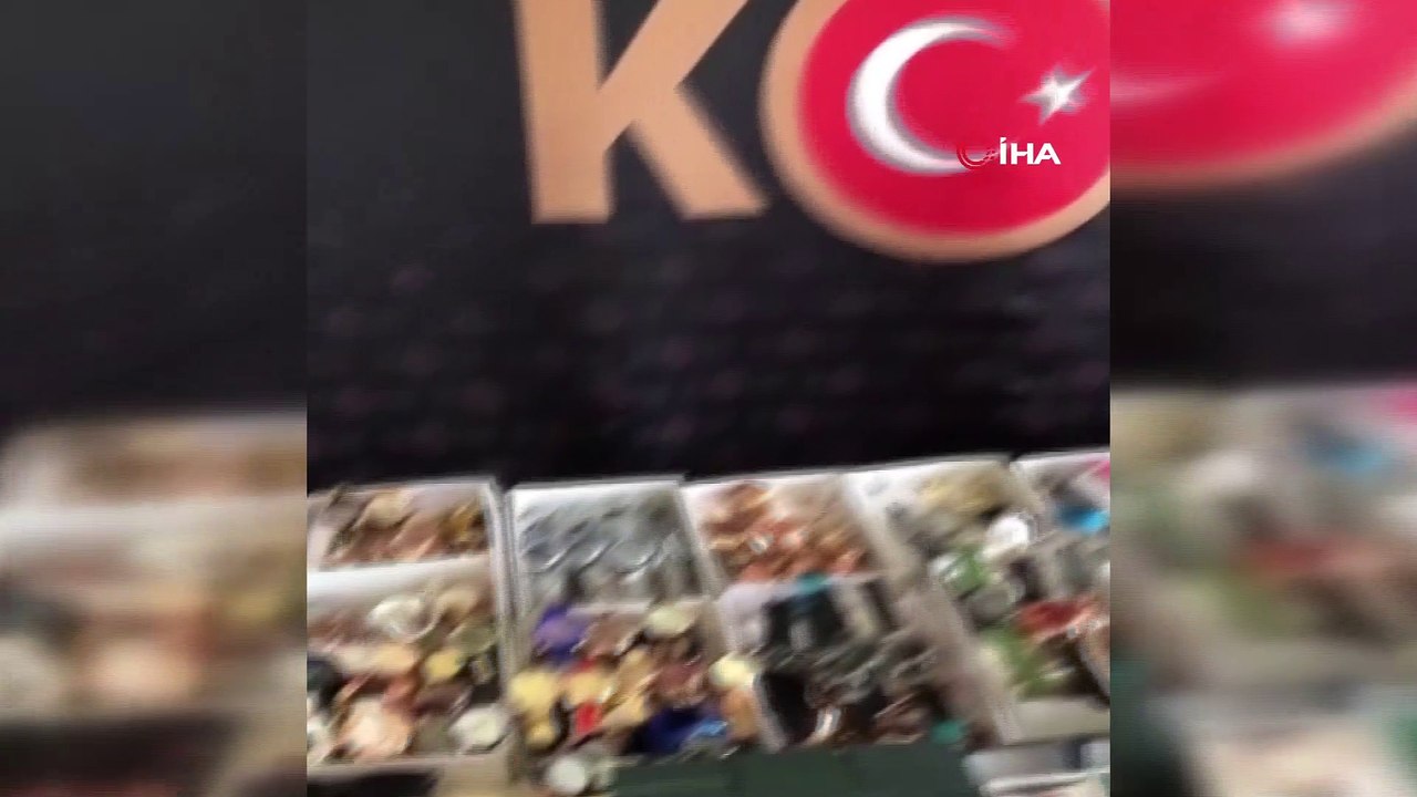 Sivas’ta kaçak kol saatleri ve güneş gözlükleri ele geçirildi