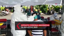 Update Corona 24 Agustus: Total Positif Covid-19 di Indonesia Tembus 4 Juta Kasus