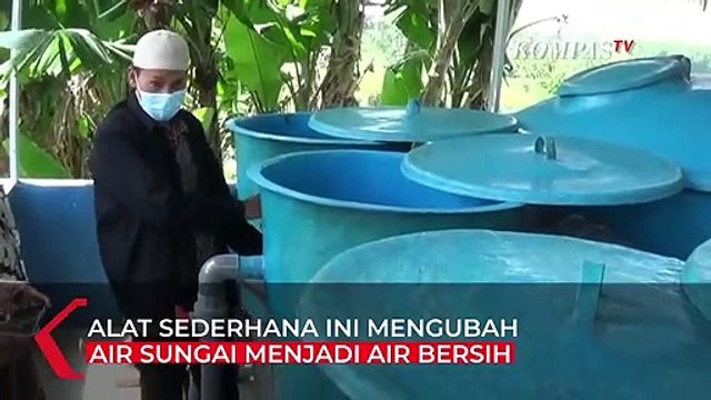 Krisis Air Bersih, Warga Sulap Air Sungai Jadi Jernih Dengan IPAS