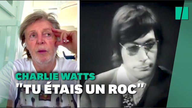 L'émouvant hommage de Paul McCartney à Charlie Watts