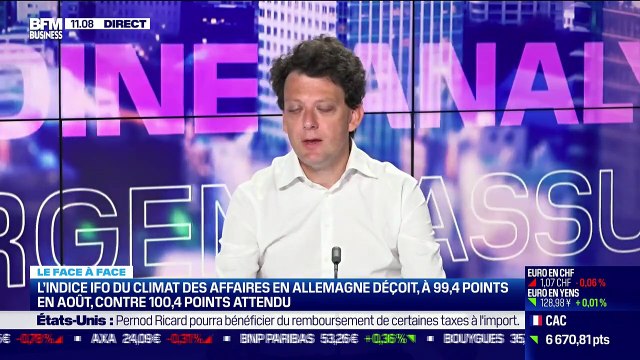 Thibault Prébay VS Julien Nebenzahl : Qu'est-ce qui pèse sur le moral des patrons allemands ? - 25/08