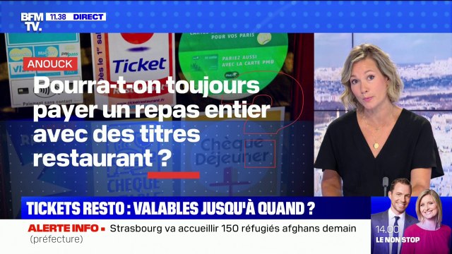 Jusqu'à quand les tickets restaurants sont-ils valables ? BFMTV répond à vos questions