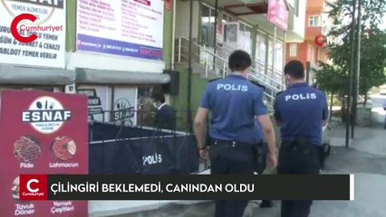 Evine giremeyen adamın sabırsızlığı sonu oldu