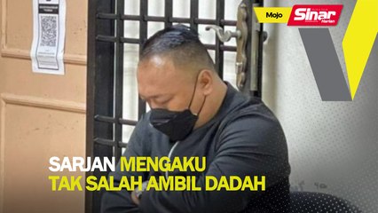 Sarjan mengaku tak salah ambil dadah