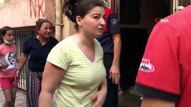 Torunu evi yaktı, yaşlı kadın gözyaşlarına boğuldu