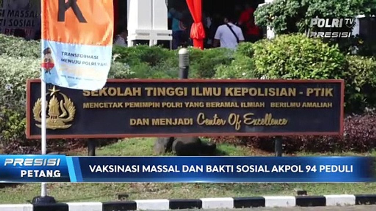 Alumni Akpol 94 Gelar Vaksinasi & Berikan Bantu...