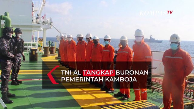 TNI AL Tangkap Kapal Tanker Buron Pemerintah Kamboja MT Strovolos di Perairan Anambas