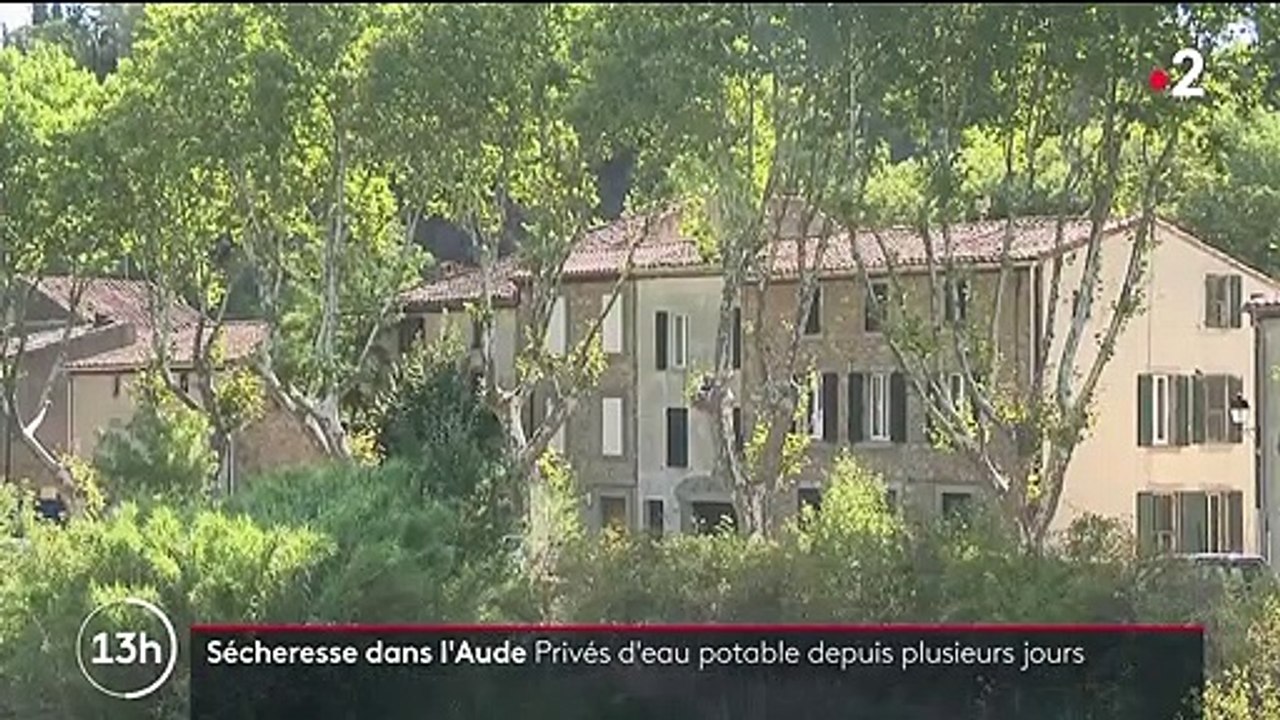 Aude : un village privé d'eau potable à cause de la sècheresse