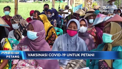 Polres Kendal Gelar Vaksinasi Sasar Petani