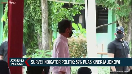 59% Responden Puas dengan Kinerja Jokowi dalam Menangani Pandemi