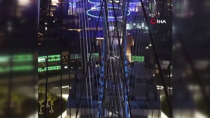 - Dubai'de dünyanın en büyük dönme dolabının inşası tamamlandı