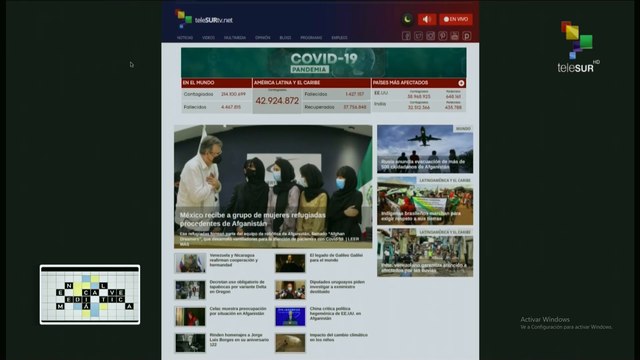 En Clave Mediática 25-08: México recibe mujeres refugiadas de Afganistán
