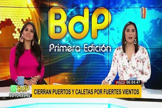 Capitán del puerto de Pisco: se espera que cierre parcial continúe hasta el jueves 26