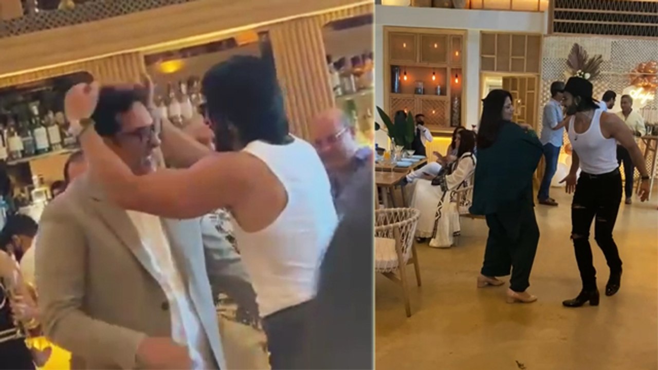 Video Of Ranveer Singh Dancing With His Parents In A Restaurant Goes Viral