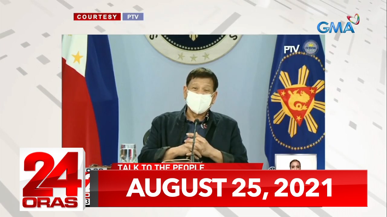 24 Oras Express: August 25, 2021 [HD]
