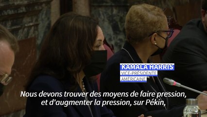 Mer de Chine méridionale: Kamala Harris veut "faire monter la pression" sur Pékin