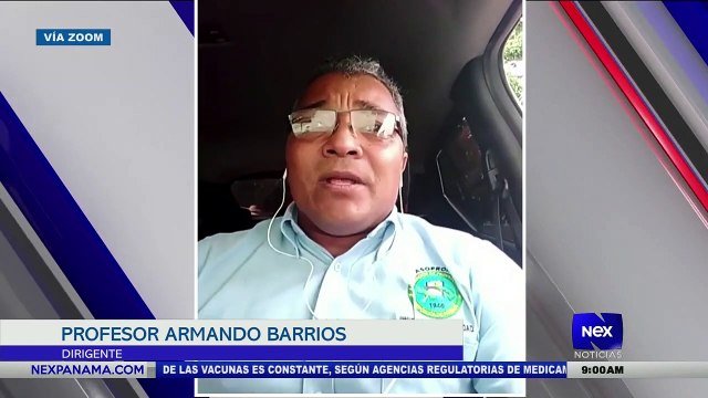 Entrevista al Prof. Armando Barrios, sobre un piqueteo por gremios docentes - Nex Noticias