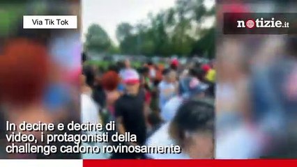 Milk Crate Challenge, cos'è la nuova sfida virale su TikTok: ecco perché è pericolosa