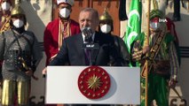 Cumhurbaşkanı Erdoğan: 'Dün kendi sınırları içerisinde varlık yokluk mücadelesi veren bir ülkeden, bugün bölgesinde söz sahibi bir ülkeye dönüştük'