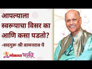 आपल्याला स्वरूपाचा विसर का पडतो? Why do we forget our true style of living? Shri Wamanrao Pai