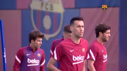 El Barcelona preparada su próximo encuentro contra el Getafe