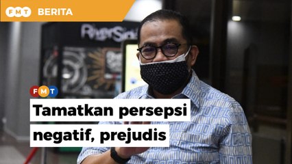 Kerajaan, pembangkang tamat prejudis, persepsi negatif, kata Khaled